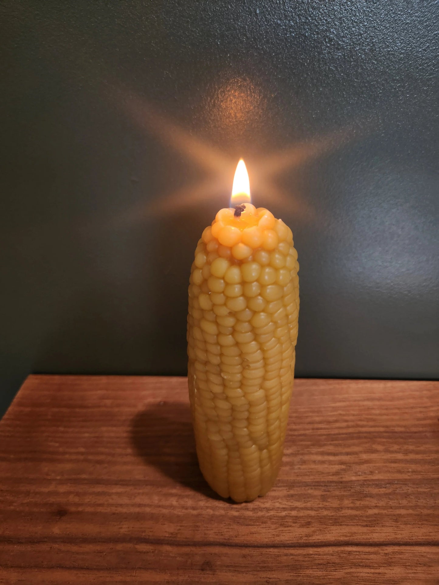 Corn Pillar Candle