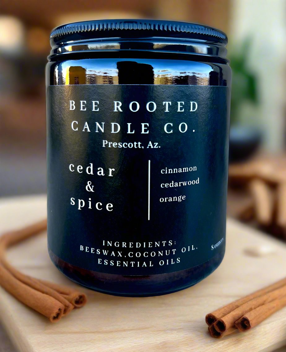 Cedar & Spice – Bee Rooted Candle Co